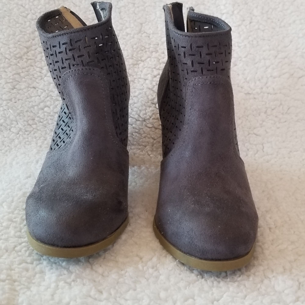 Grey Boots